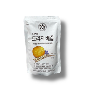 (초록마을) 도라지배즙(100mLx20입), 2L, 1개, 1개