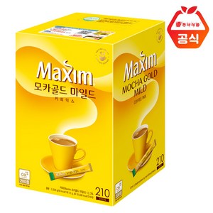 맥심 모카골드 마일드 210T, 12g, 210개입, 1박스