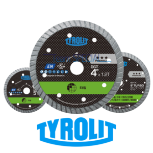 티롤릿 타일날 터보날 그라인더날 물날 터보커터 타일커터 다이아몬드, 1개, 4인치