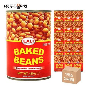 라리 베이크드빈스 한박스 (420g x 24ea), 420g, 24개