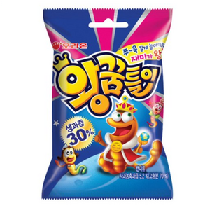 오리온 왕꿈틀이, 67g, 4개