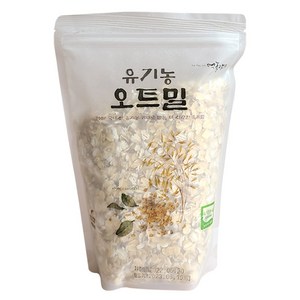 먹놀잼 유기농 오트밀, 450g, 1개