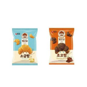 농심 빵부장 소금빵 55gx3개+초코빵 55gx3개, 330g, 1세트