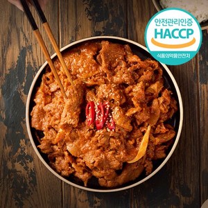 [HACCP] 순창 명품 매콤한 고추장 불고기 600g(300gX2팩), 2개, 600g