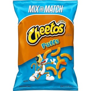 [미국직배송]치토스 퍼프 치즈맛 대용량 382.7g Cheetos Puffs Cheese Flavoed Snacks, 1개