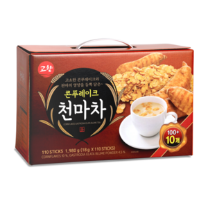 고향 콘푸레이크 천마차, 18g, 110개입, 1개