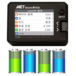 일렉트론힐 셀밸런싱 배터리복구 배터리살리기 충전가능 최대24V배터리 4.1V완충 2.0A전류 MET, 1세트