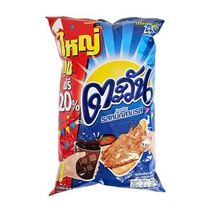 태국 타완 Tawan 스위트 사우어 스퀴드 타피오카칩 봉지과자 67g / Tapioca Chips Sweet Sou Squid Flavou, 1개