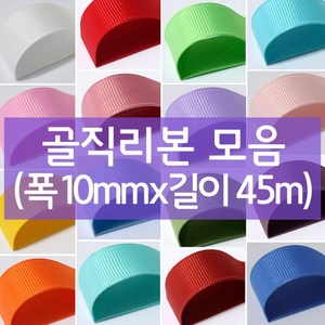 나모몰 골직리본 약10mm(폭)x45m(길이) 1롤, K51.진밤