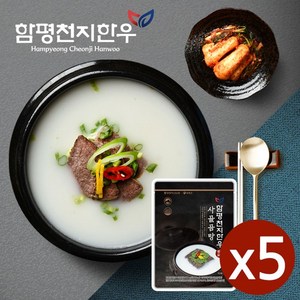 [함평축협] 찐한 사골곰탕 5팩 (600ml/실온보관), 5개, 600ml