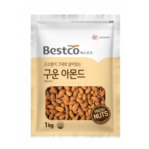 청정원 베스트코 구운아몬드 1kg, 1개