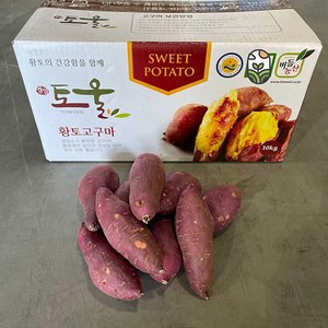 버들농산 영암 토울고구마 꿀고구마, 토울5kg(상), 1개