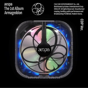 [당일출고] Aespa 에스파 정규 1집 아마겟돈 시디플레이어 버전 시디피 1st album amageddon cd playe CDP