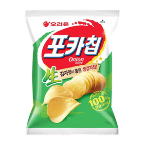 오리온 포카칩 어니언맛, 110g, 5개