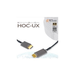 RTcom HDMI 2.0 광케이블 30M 4K UHD 60Hz 18Gbps, 1개