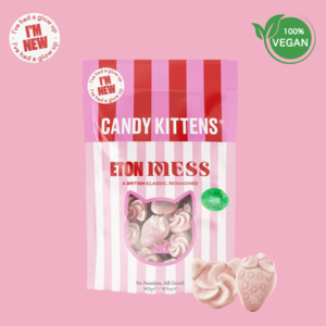 [스웨디시 젤리] CandyKittens 캔디키튼스 비건 젤리 이튼 메스 140g, 1개