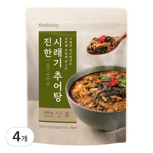 프레시지 진한 시래기추어탕, 4개, 450g