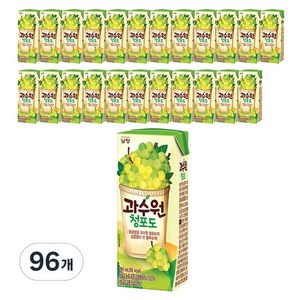 남양과수원 청포도 주스, 190ml, 96개