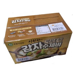 이가자연면 감자수제비 186.5g x 8개입 멸치육수 코스트코 대용량, 1.492kg, 1개