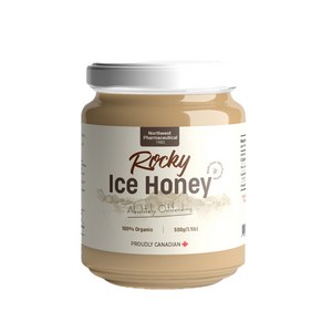 캐나다 석청꿀 록키 허니 벌꿀 500g Northwest Rocky Ice Honey, 1개