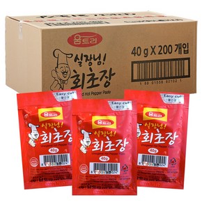 움트리 실장님 회초장, 40g, 200개