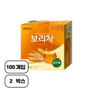 담터 보리차, 1.5g, 100개입, 2개