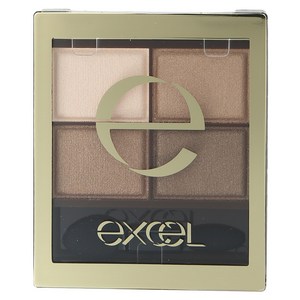 엑셀 excel 스키니 리치 섀도 4.3g, SR04 스모키 브라운, 1개