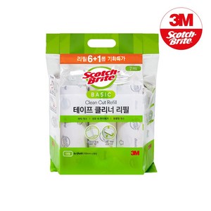 스카치브라이트 베이직 테이프크리너 대형 리필 7p, 1개