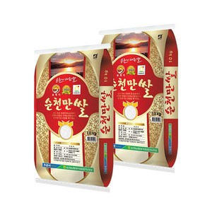 [이쌀이다] 순천농협 순천만 쌀 20kg, 1개