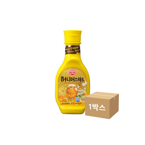 오뚜기 허니머스타드 소스, 265g, 12개