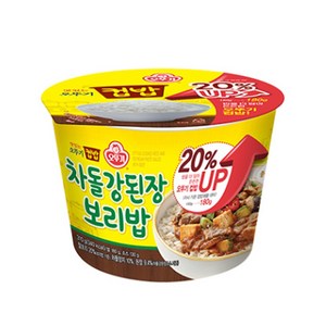 오뚜기 컵밥 차돌 강된장보리밥, 310g, 1개