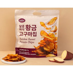 로마나 황금 고구마칩, 5개, 320g