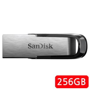 샌디스크 울트라 플레어 USB 3.0 플래시 드라이브 SDCZ73, 256GB, 1개