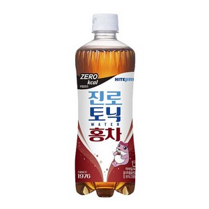 하이트진로 진로토닉워터 홍차 제로 600ml×20병 하이볼 조합, 진로 토닉워터 홍차 제로 600ml x 20병, 20개, 600ml