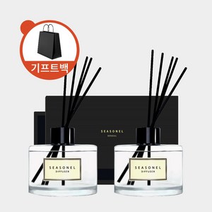 시즈넬 블랙라벨 선물세트 디퓨저 플레인 200ml x 2세트, 라일락(LILAC), 2개