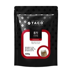 타코 홍차라떼 파우더 파우치, 500g, 1개입, 1개