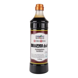 푸드올마켓_ 청우 마늘간장소스 1.05kg, 1kg, 1개