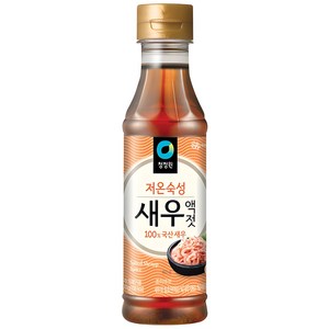 청정원 저온숙성 새우액젓, 500g, 1개