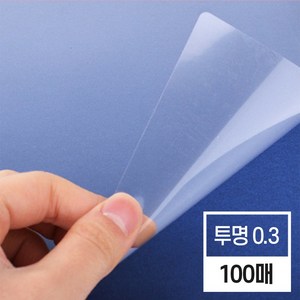 현대오피스 페이퍼프랜드 제본표지 PP 표지 모음[0.2mm/0.3mm/0.23mm], PP 0.3mm(A4), 투명