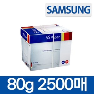 삼성전자 SS 복사용지 A4 80 g, 2500개