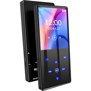 MP3 64GB SD Bluetooth5.0 mp3 HIFI 2.4 플레이어 대용량 최대 128GB까지 확장 가능 카드