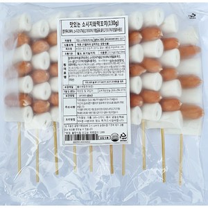 맛정 소떡소떡 1.3kg(130g-10ea) 소시지와떡꼬치, 1.3kg, 1개