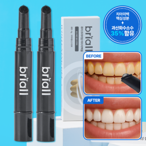 브리올옴므 브리올 퓨어 프리미엄 치아 미백겔, 4g, 2개