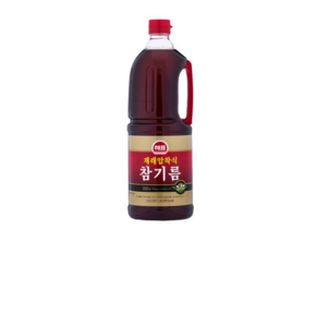 해표 재래식압착 참기름, 1.8L, 3개