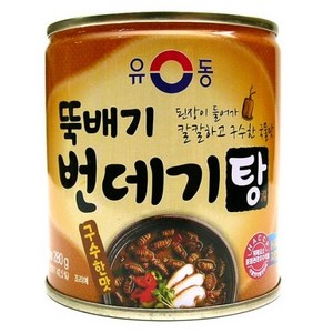 유동 뚝배기 번데기탕 구수한맛, 280g, 24개