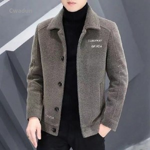 Cwadun Coat 남자 코트 가을과 겨울 두꺼운 칼라 재킷 남자의 겨울