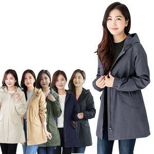 다미웨어 - 여성 봄 가을 야상 /사파리점퍼 국내생산 당일발송