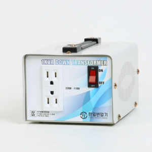 1 2 3 5kva 다운변압기/승압변압기/한일트랜스/도란스/국내용, 1k 220-120(미국제품 한국사용), 1개