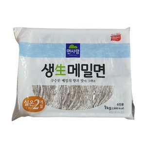 (무)면사랑 생메밀면1kgX10개, 1kg, 10개