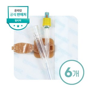 [성우] 멀티락(신형) (6개/10개) 실리콘/고정가이드테이프/의료기구용클립/의료용고정가이드, 6개
